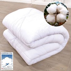 목화 이불 2KG 호텔 순면 포근한 이불솜 따뜻함+커머스연구소Shop, 빠른배송