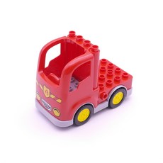 요고요 듀플로 호환 자동차 비행기 보트 피규어, 13. 소방 트럭, 1개