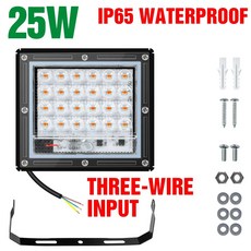 200W LED 성장 빛 스펙트럼 식물 램프 실내 꽃 야채 수경법 재배 채우기 조명 방수, 25W No plug, 1개