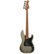 Bacchus BPB-1DX RSM/M 四弦 電貝斯 烤楓木 霧光金, 1個