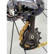 Tripeak 11/12T加大鋼珠導輪 雙齒鋒 齒溝加深加厚 Shimano ULTEGRA 6870 11速後變直上, 1個