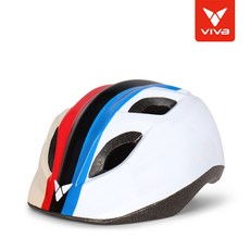 비바 아동 안전헬멧, 클래식_화이트/베이지, 1개