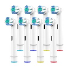 오랄비 브라운 호환 전동칫솔모 4팩 16개입 리필모 프리시즌클린 7000/Pro 1000/9600/ 5000/3000/8000 토비메모리, 1세트, 오랄비 2팩