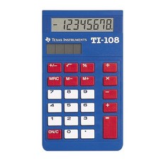 Texas Instruments TI-108 태양열 계산기, Texas Instruments TI-108 태양열 계