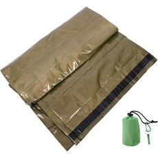 소년 소녀용 생존 침낭 캠핑용 컴팩트 비상 가방 보온 담요
