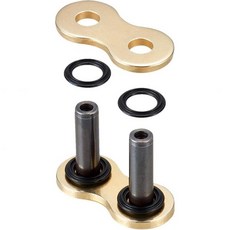 DID ZJ530VX3G 골드 리벳형 교체 연결 링크 530VX3 체인용