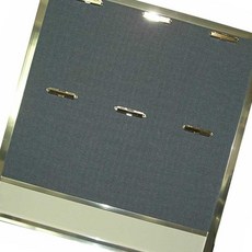 on온가지몰 S1W알미늄게시판 6구 스텐게시판, 집게