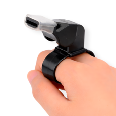 [센스올]_축구 휘슬 손가락 호각 심판 호루라기 핑거 그립 스포츠 교통 신호 호신용 [] soccer whistle, 2개