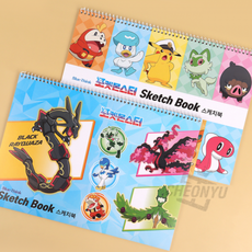 [행복사이소]스터 2000 스케치북 (랜덤발송), 1개, 상세페이지 참조