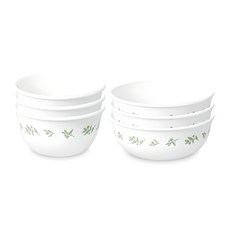 Corelle Brands 康寧餐具 Lime Tree 飯碗3入 + 大碗3入組, 混合色, 單品, 1套