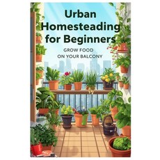 (英文圖書)Urban Homesteading for Beginners: Grow Food on Your Balcony 平裝版, Independently Published, 英文