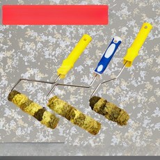 스폰지 페인트 롤러 인테리어 셀프페인팅 도배용 자동 롤러 붓 세트, A_M90Z 인공 해초 섬유 트리머