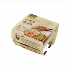 나토키나제가 살아있는 우리콩 생나또, 20개, 49.5g