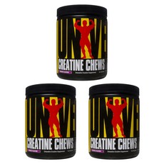 UNIVERSAL NUTRITION 肌酸咀嚼錠 葡萄味, 144 件, 3個