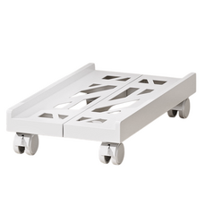 tinduo PC컴퓨터 본체 받침대 이동식 폭조절 가능 트레이, 화이트 x 1개