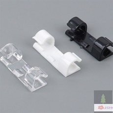 알럽 20P 부착식 전선정리대 케이블홀더 전선홀더 이중 부착식선정리 선정리클립, 1