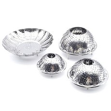 [홈월드] 국산 스텐 찜기 삼발이 찜판 받침대 거치대 찜솥 조리도구 찜요리 찜통, 소