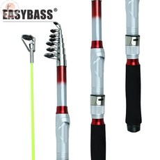 釣友俱樂部 伸縮路亞竿 1.8m 2.4m 遠投海釣魚竿, 1.8