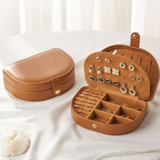 가죽 보석함 고급 쥬얼리함 정리함 휴대용 보석함 여행용 반지