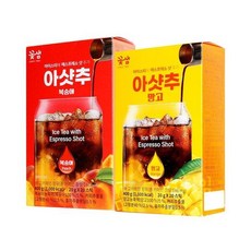 꽃샘 아샷추 복숭아 20T +망고 20T (액상), 2개, 20개입