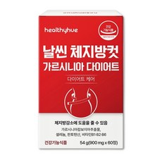 헬씨휴 다이어트 케어 복부 내장 피하지방 감소 날씬 체지방 컷 보조제, 1개, 60정