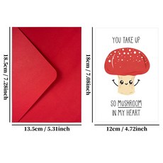 嗨購 情人節諧音梗創意賀卡 可愛雙關語告白情侶趣味禮物卡片, 1個