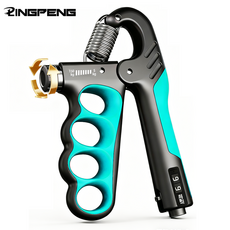 LINGPENG 5-100kg Grip Strength Gym WristExpander Hand Strengthener AdjustableMuscle Recovery, Blue, 1개