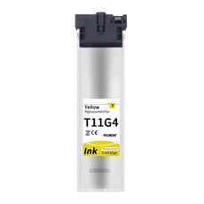 T11G1 T11G100 T11G200 T11G300 T11G400 副廠墨水 WF-C5390 WF-C5890, T11G4黃色（5000頁）, 1個