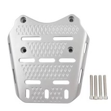 오토바이 트렁크 수화물 랙 브래킷 시트, 1개, 1. Silver