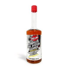 油工廠 RED LINE 紅線 汽油精 443ml COMPLETE FUEL SYSTEM CLEANER 提升引擎性能 減少積碳, 1個, 汽油引擎