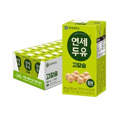 연세두유 고칼슘 두유 200ml 24개