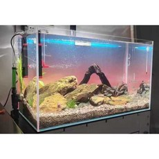 어항 LED 색상변경 백스크린 조명 배경 수조 라이트 보드, 50x30RGB 풀 컬러, 1개