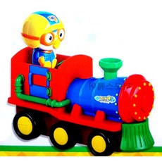 눌러 움직이는 뽀로로 기차장난감 유아 아기 자동차, 1개