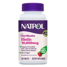 나트롤 비오틴 10 000mcg 250정, 1개