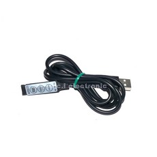 UCI電子 USB迷你3鍵七彩LED燈條RGB控制器 5V手動調光燈帶控制器