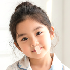 [랜드윈] 민감피부 어린이 입벌림 방지 실리콘 수면 입 입막음 세로 테이프 18매 밴드, 1개