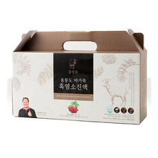 홍성호울릉도마가목흑염소진액 정품, 1박스, 2.31L