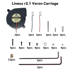 3D 프린터 패스너 키트 라인유스 R2.1 툴헤드 및 도크 포함) 보론 Vzbot, 03 SET2