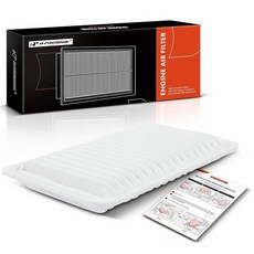 A-Premium 토요타 및 렉서스와 호환되는 엔진 에어 필터 - 캠리 (02-06) 캠리 하이브리드 (07-11) 하이랜더 (01-13) 시에나 (04-10) 솔라라 (04-, 원피스