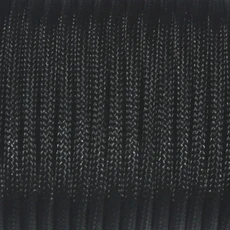 550 Paracord 7 Strand 4mm 내구성 캠핑 액세서리 야외 생존 DIY 팔찌 로프 하이킹 빨랫줄 가제트, [01] 5M, 01 Black, 1개