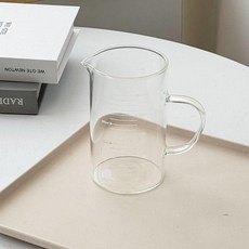 帶刻度玻璃量杯 1500ml 附濾網蓋, 1個, 500ml 帶白刻度 ,耐高溫 明火 微波可用