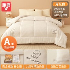 양모이불겨울 따뜻한 양털 호텔 포근한 담요 간절기, 3 A타입 이불 페일그레이 검사 완료✅ 충전 급상승 자