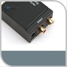 오디오광 Optical 컨버터 DCA0101 디지털 to 아날로그_187999EA, 1개