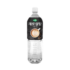 메가커피 자연생각 제로설탕 카페시럽, 1박스, 1.45L