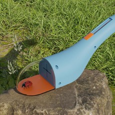 곤충 포획 채집기 벌레잡기 관찰 흡충기 잡기 채집통 야외 교구, 블루