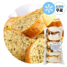 지케이푸드 수제 마늘빵 450g (드라이) (18gX25개) 갈릭 바게트, 1개