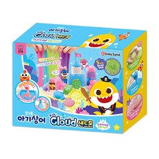 백화점 출고 핑크퐁 아기상어 클라우드 샌드몬 아쿠아 캐슬 만들기세트