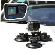 블랙박스 액션캠 흡착 석션컵 차량 거치대 11 블랙 호환 RNWB0FE41, 본상품