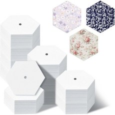 퀼팅 템플릿 480 PCS 1인치 퀼팅용 피킹 페이퍼 DIY 패치워크 재봉 공예용 헥사곤 용품 액세서리 제작 도구