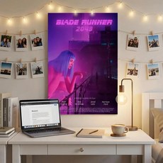 클래식 영화 러너 포스터 벽 데칼 떼어내고 붙이기 프린트 방수 홈 데코, 3. White18